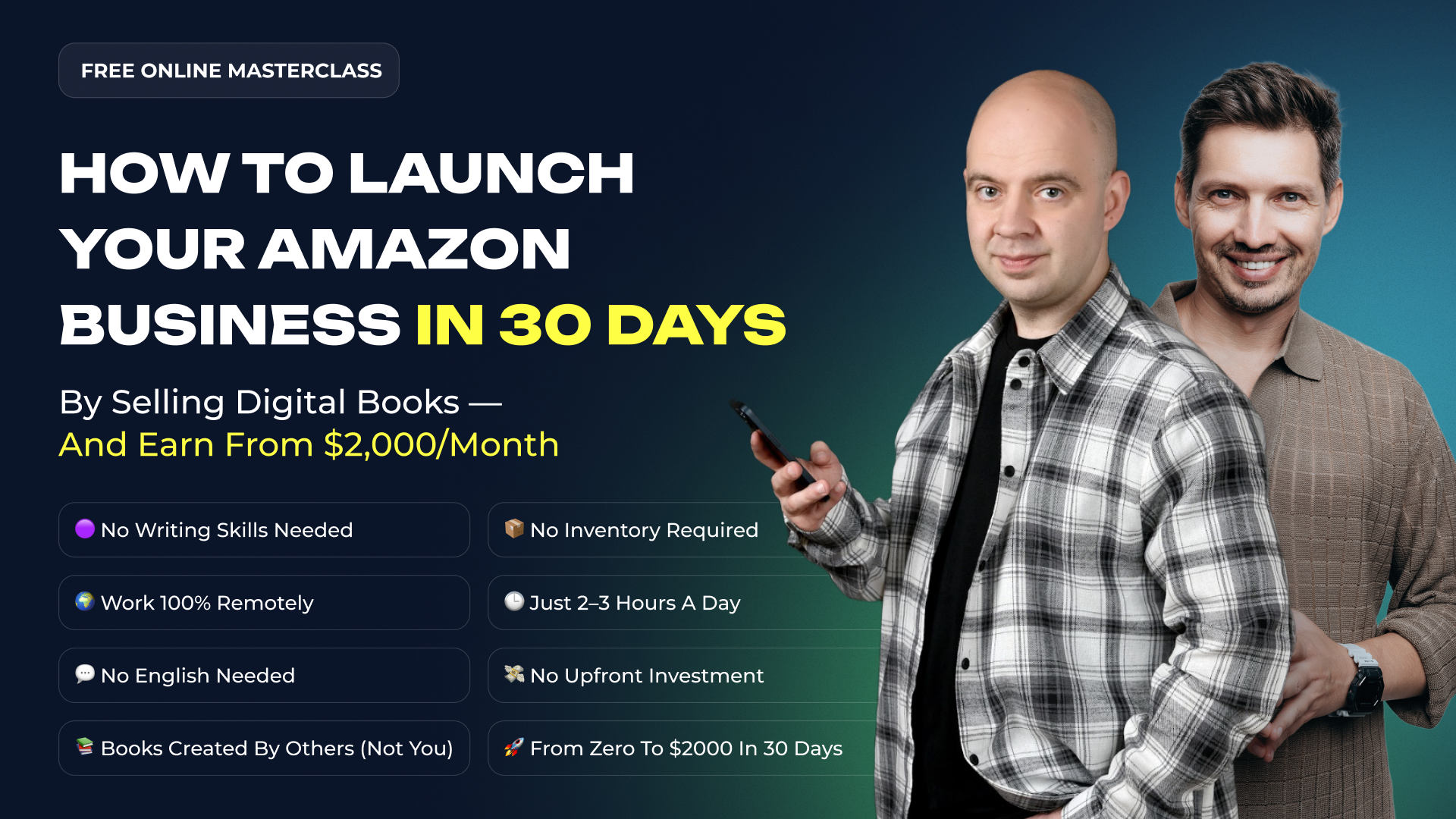 🎓 Free Masterclass: “The Amazon Book Business Formula”